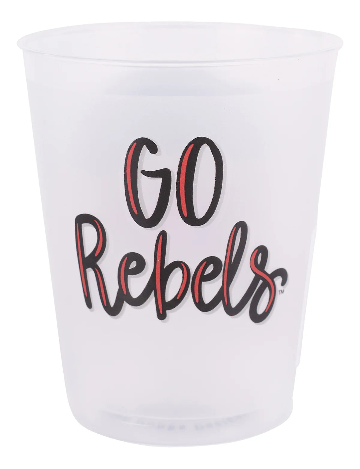 Ole Miss Mascot Frosted Cups