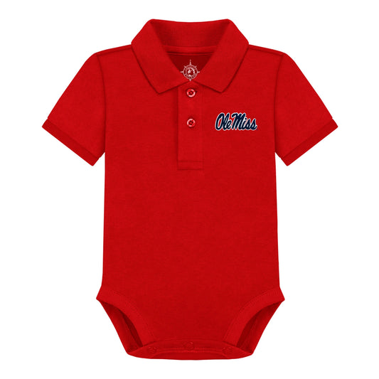 Ole Miss Rebels Infant Polo Bodysuit