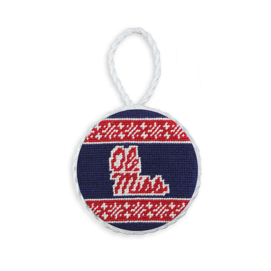 Mississippi Fairisle Ornament