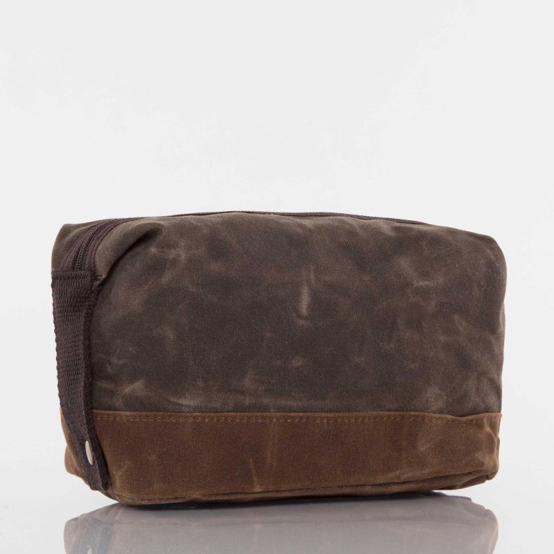 Waxed Dopp Kit