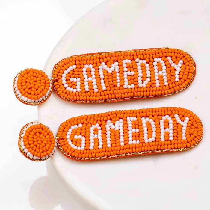 Gameday Beaded Earrings