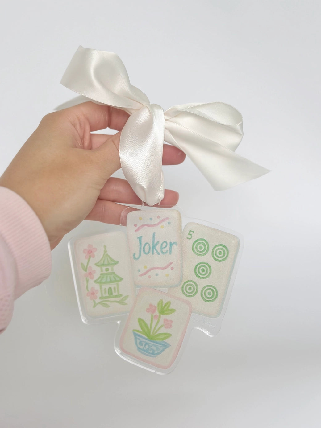 Acrylic Mahjong Ornament