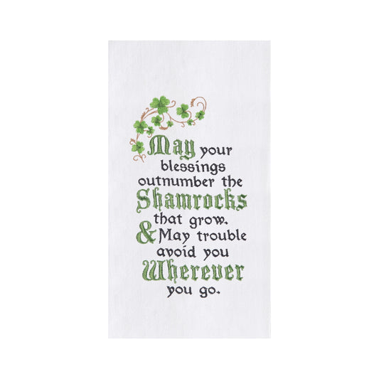 Outnumber the Shamrocks Kitchen Towel