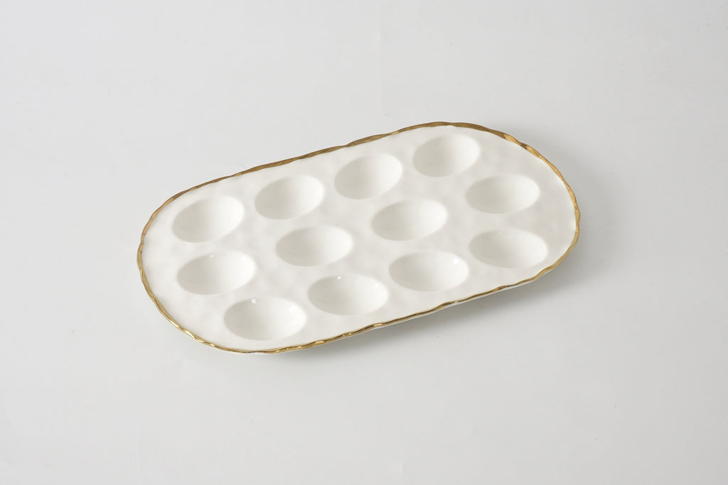 Portofino Oval Deviled Egg Tray
