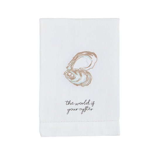 The World Is Your Oyster Towel