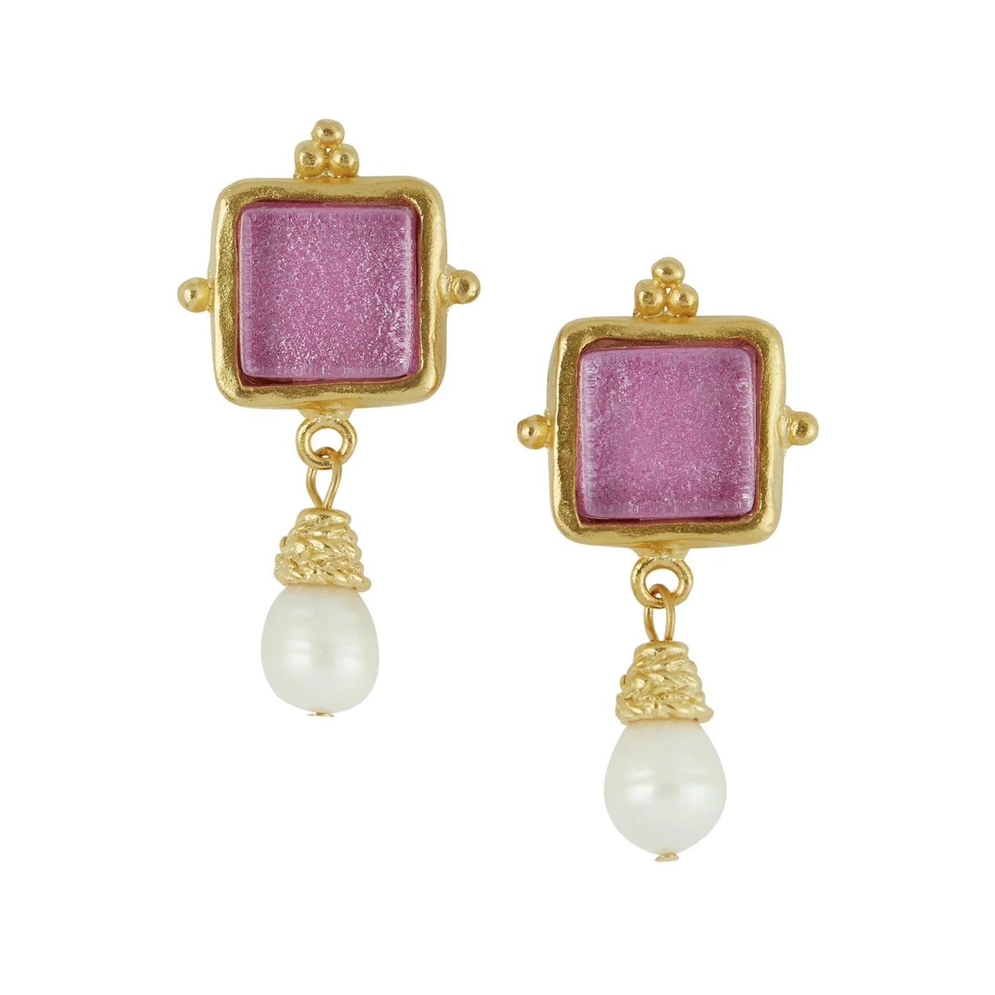 Susan Shaw Madeline Pearl Drop Earrings