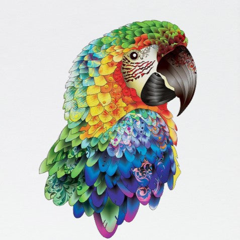 Parrot Wooden Jigsaw Puzzle