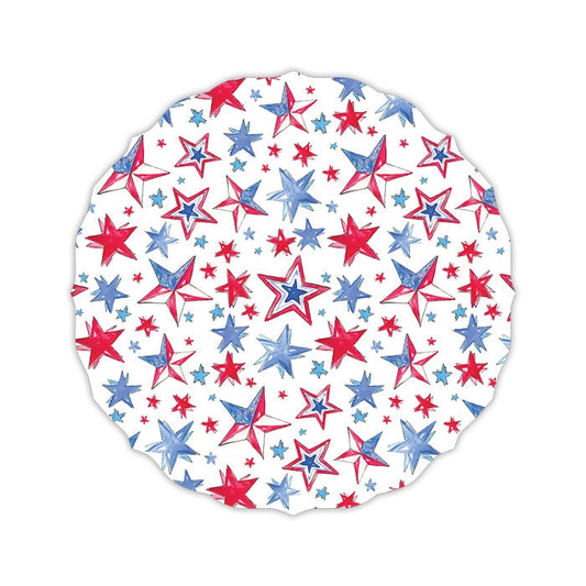 Patriotic Stars Posh Die-Cut Placemats