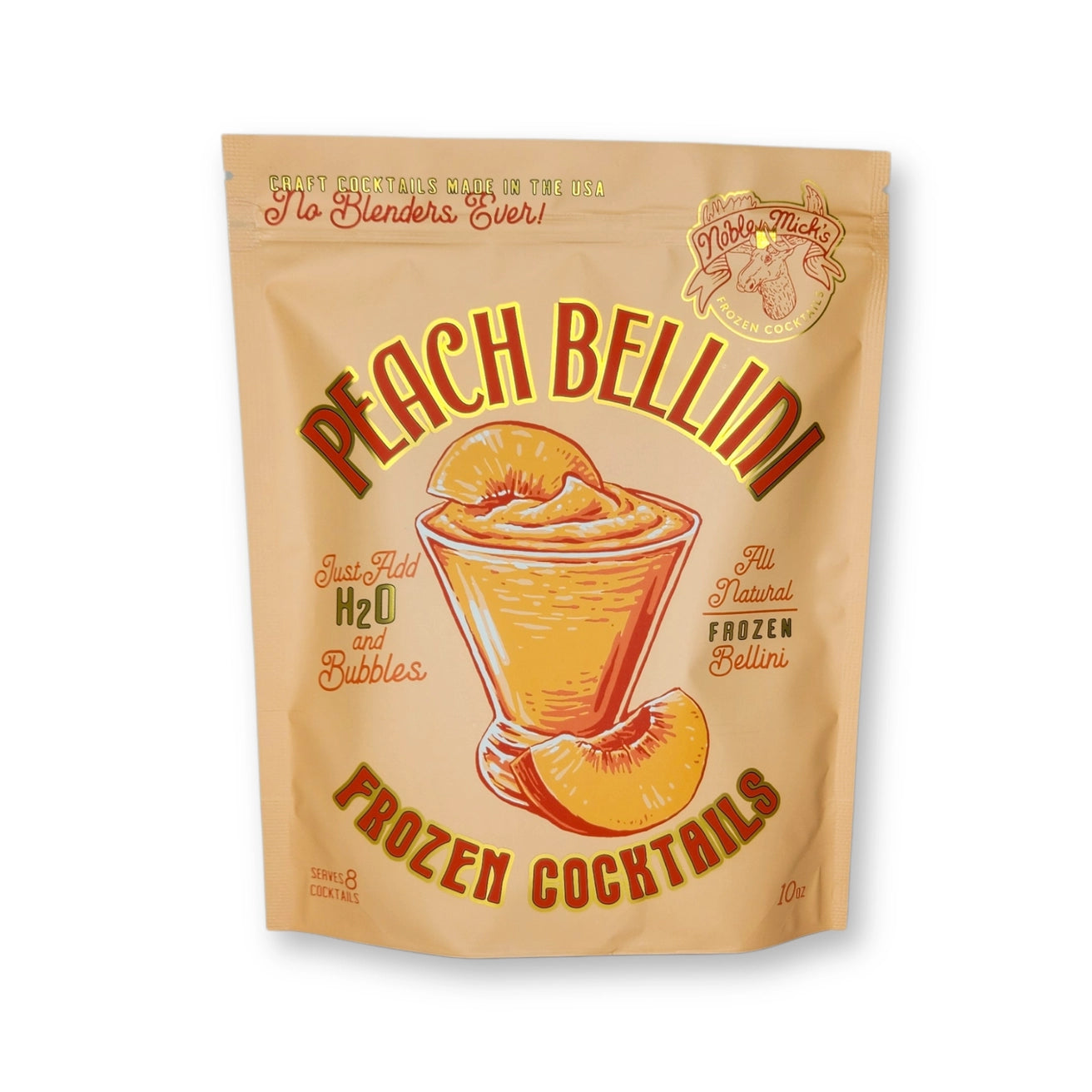 Noble Mick's Frozen Peach Bellini Cocktail Mix