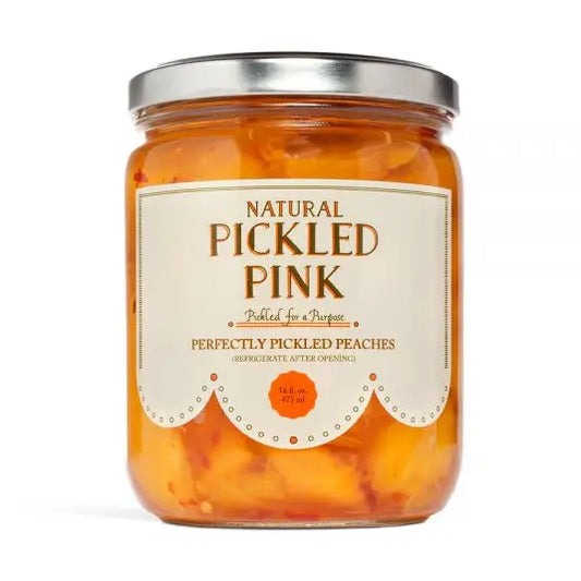 Pickled Pink Foods Perfectly Pickled Peaches