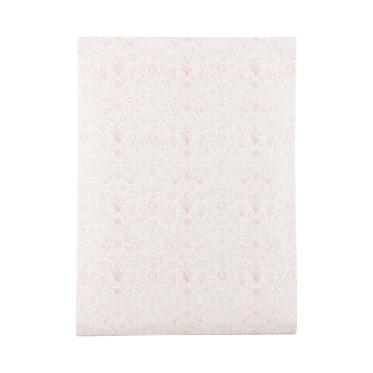 Pembroke Pink Floral Paper Table Runner