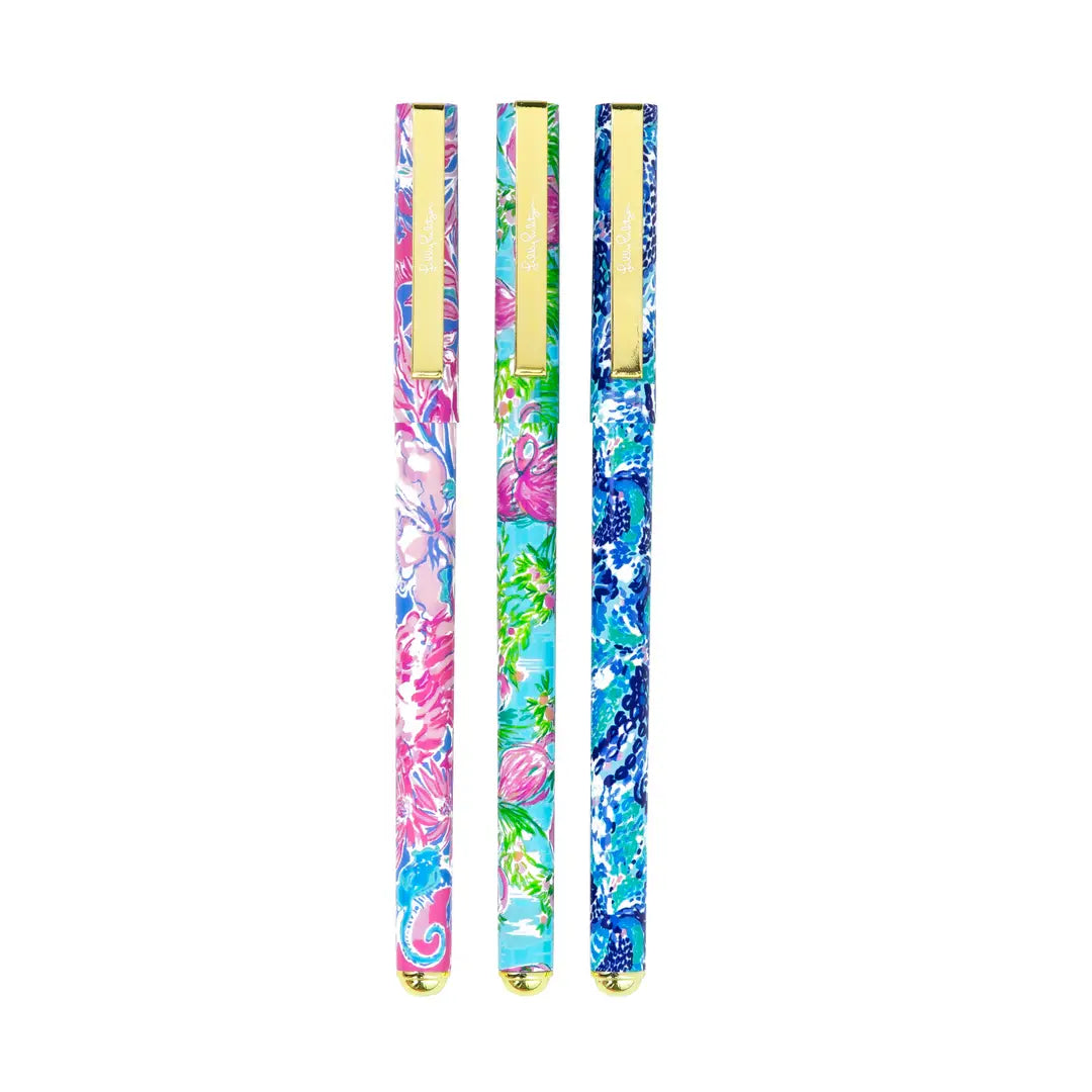 Lilly Pulitzer Colored Pen Set