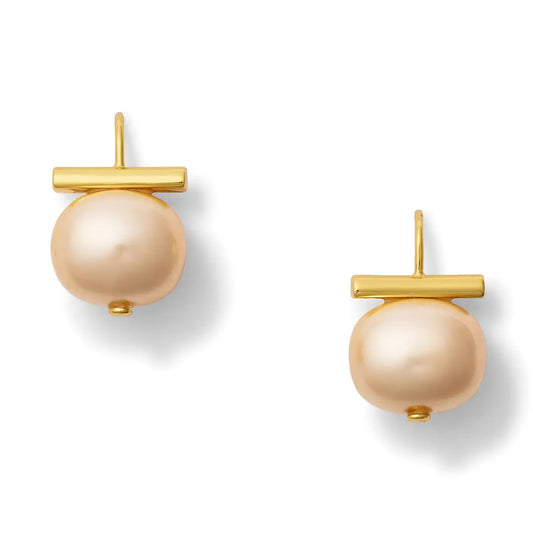 Petal Pop Pink Forever Fave Pebble Pearl Earring