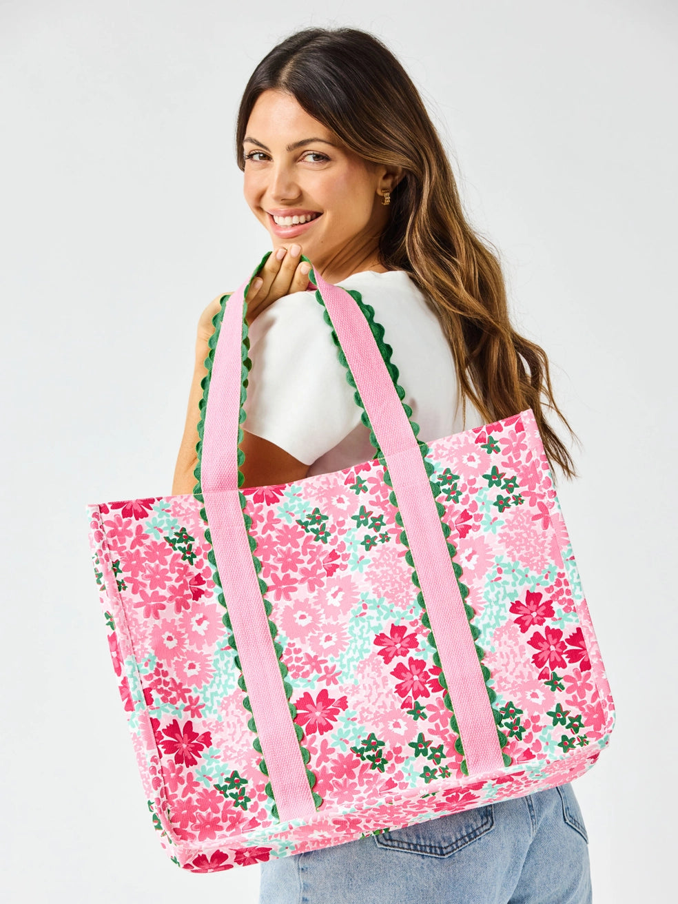 Monaco Petal Perfect Pink Tote Bag