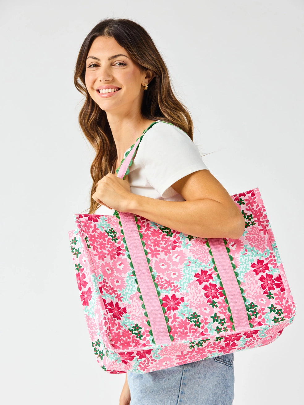 Monaco Petal Perfect Pink Tote Bag