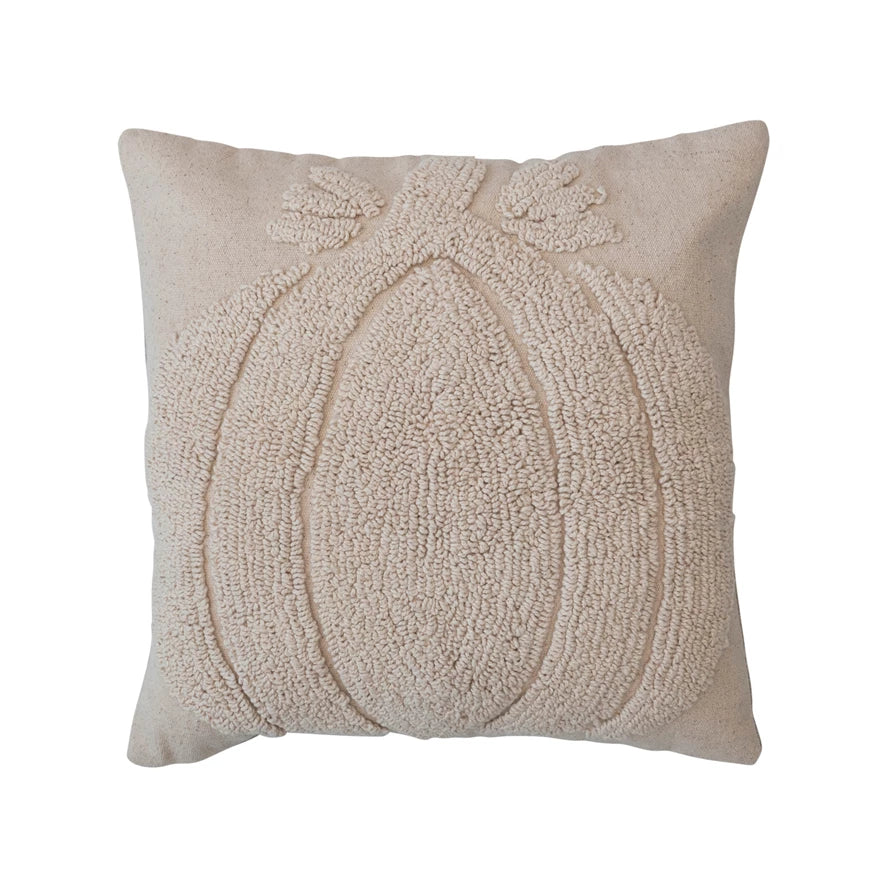 Tufted Pumpkin Throw Pillow