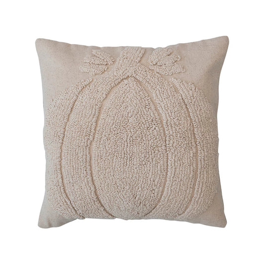 Tufted Pumpkin Throw Pillow