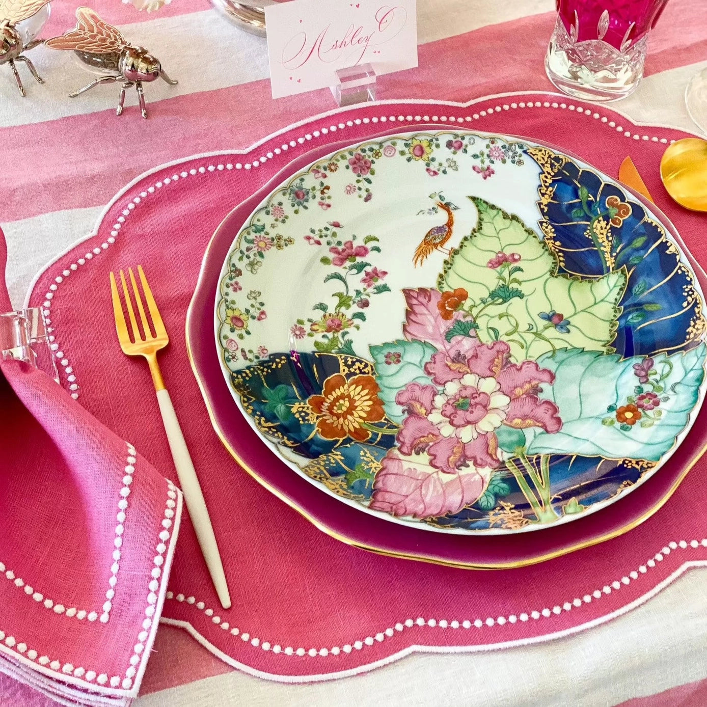 Pink Dots Placemat