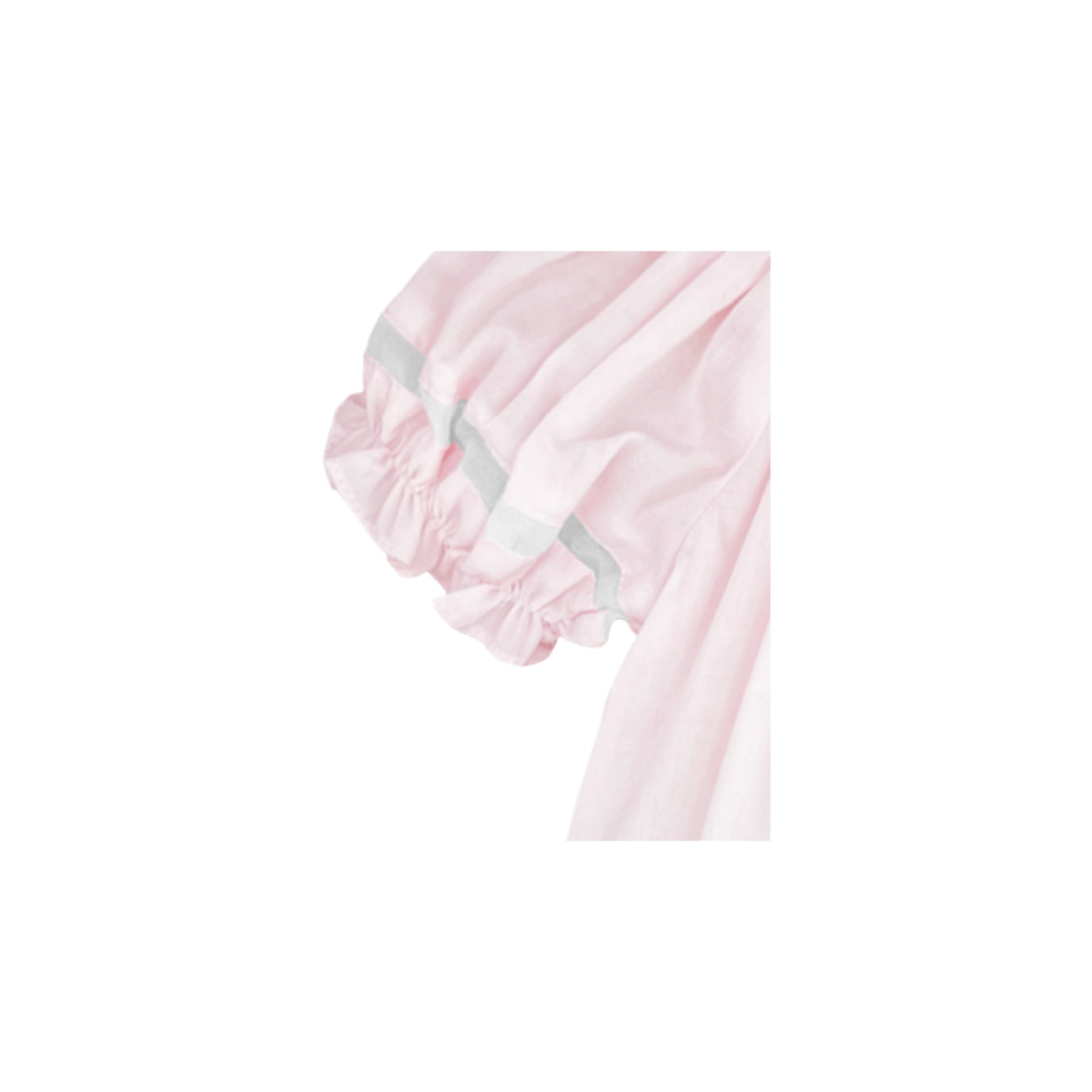 Smocked Daygown with Voile Insert