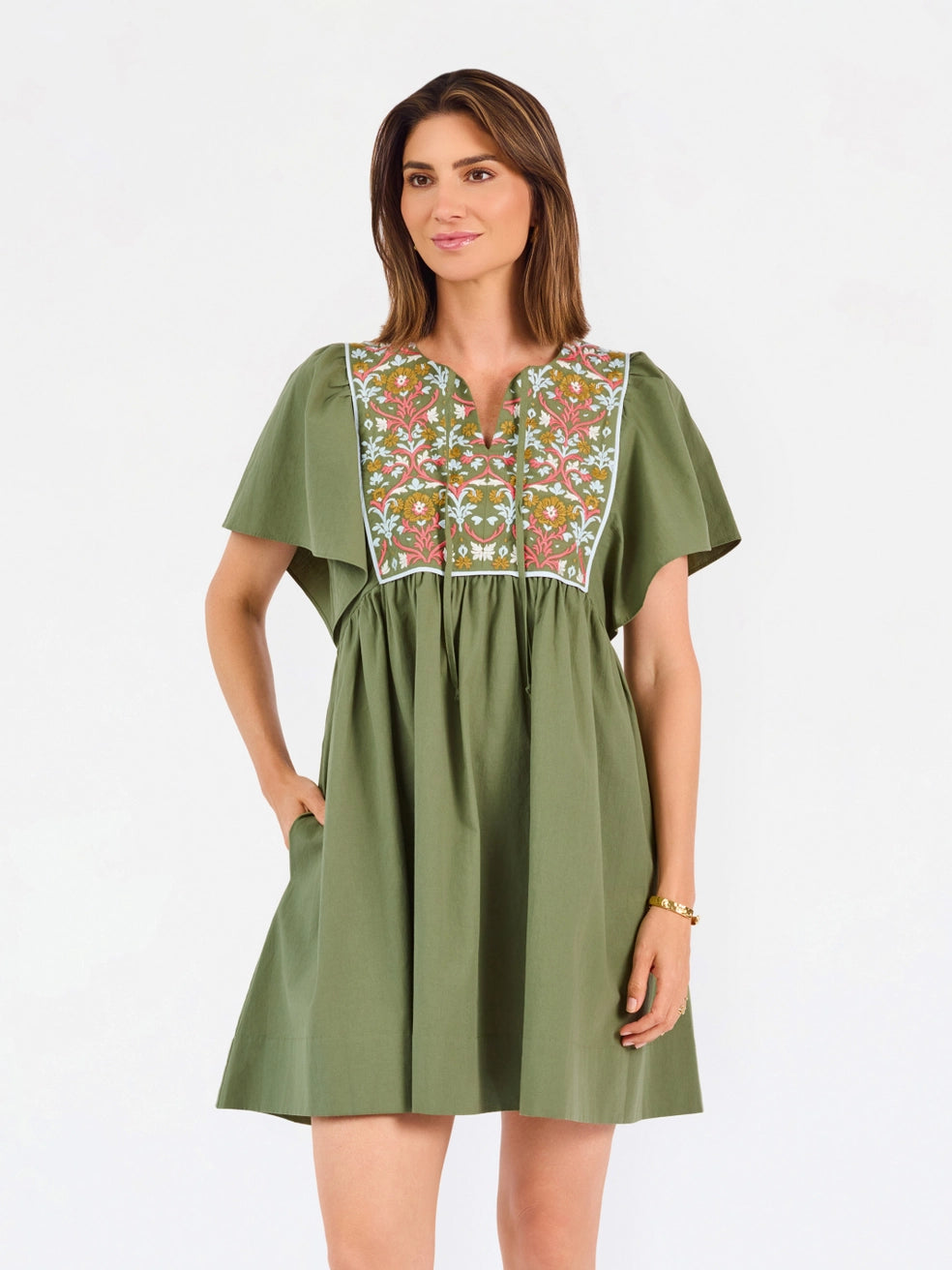 Piper Embroidered Dress
