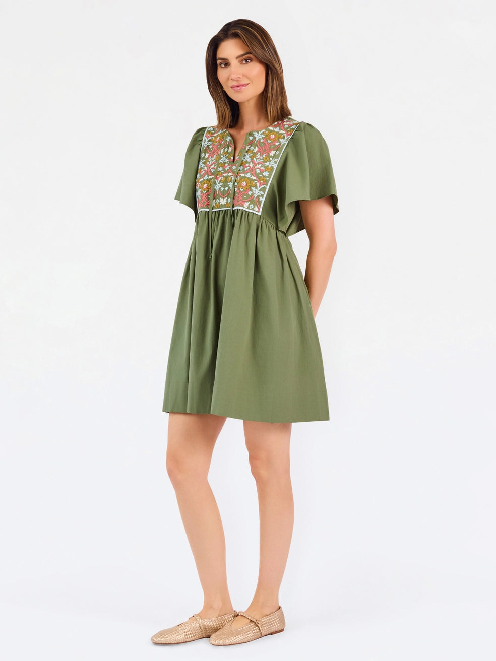 Piper Embroidered Dress