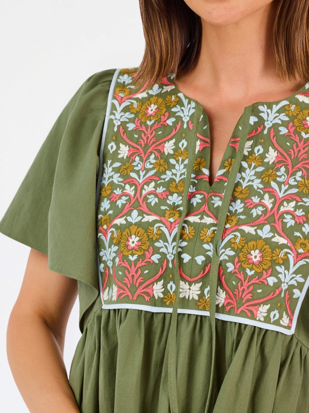 Piper Embroidered Dress
