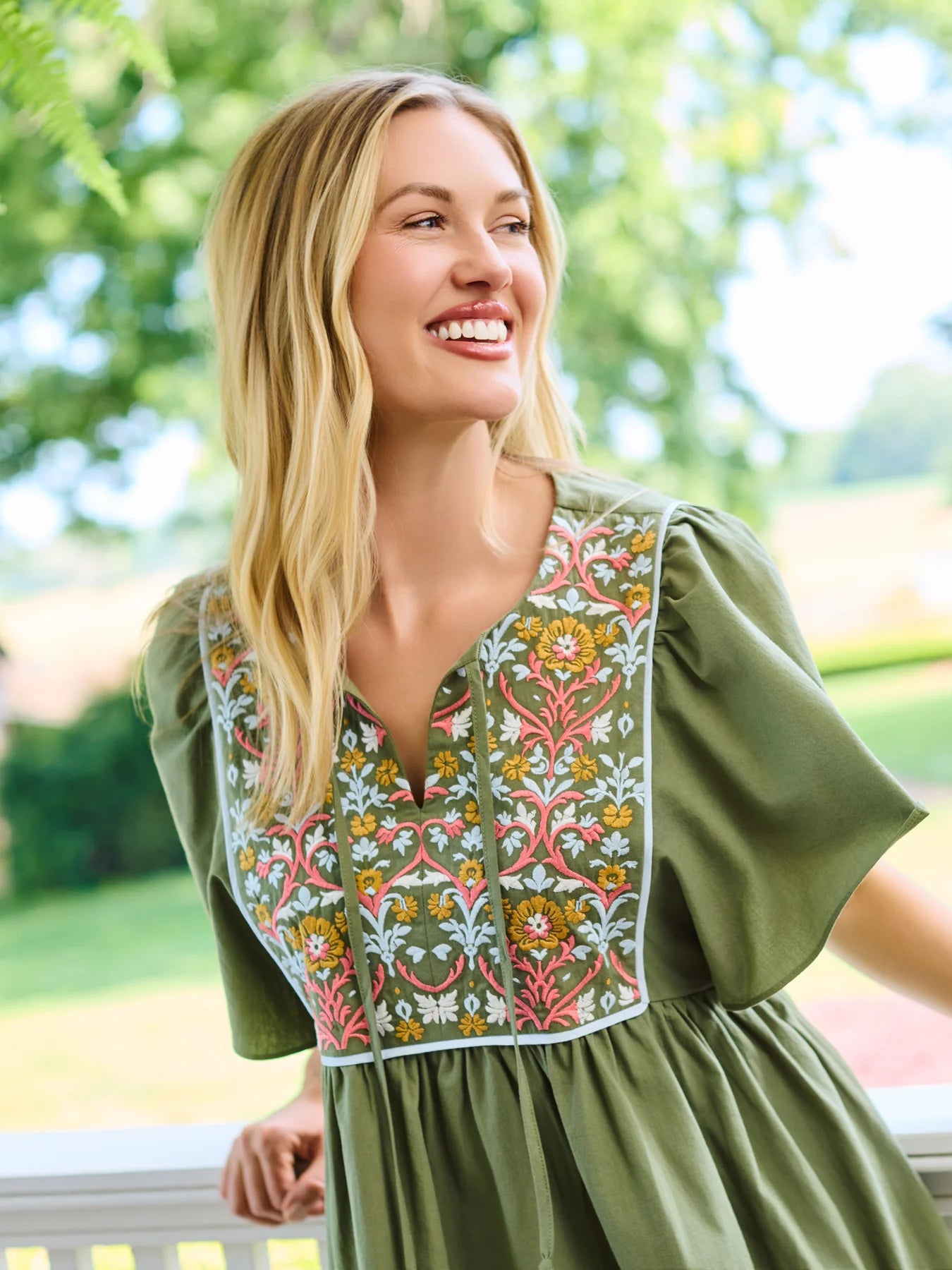 Piper Embroidered Dress