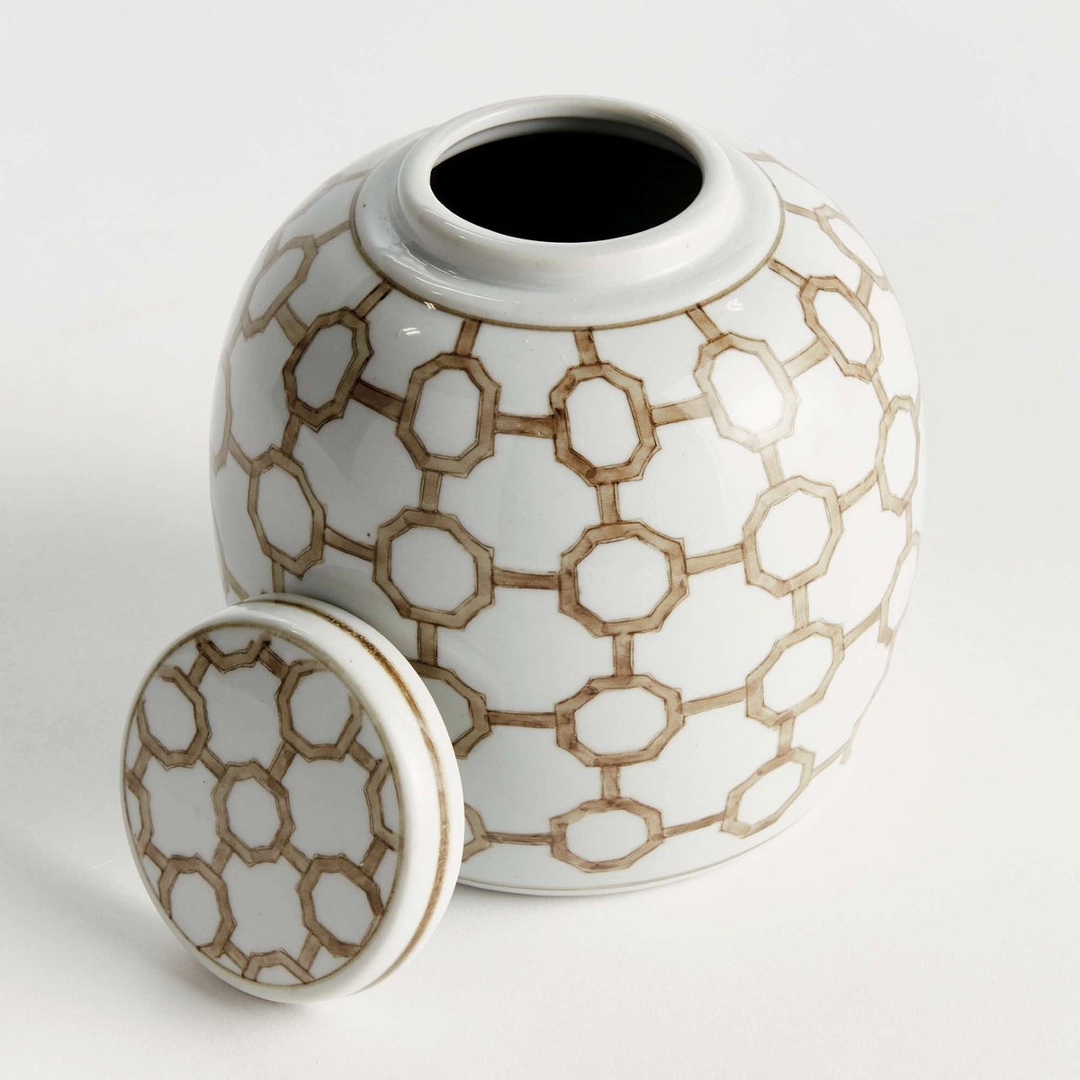 Province Link Lidded Jar