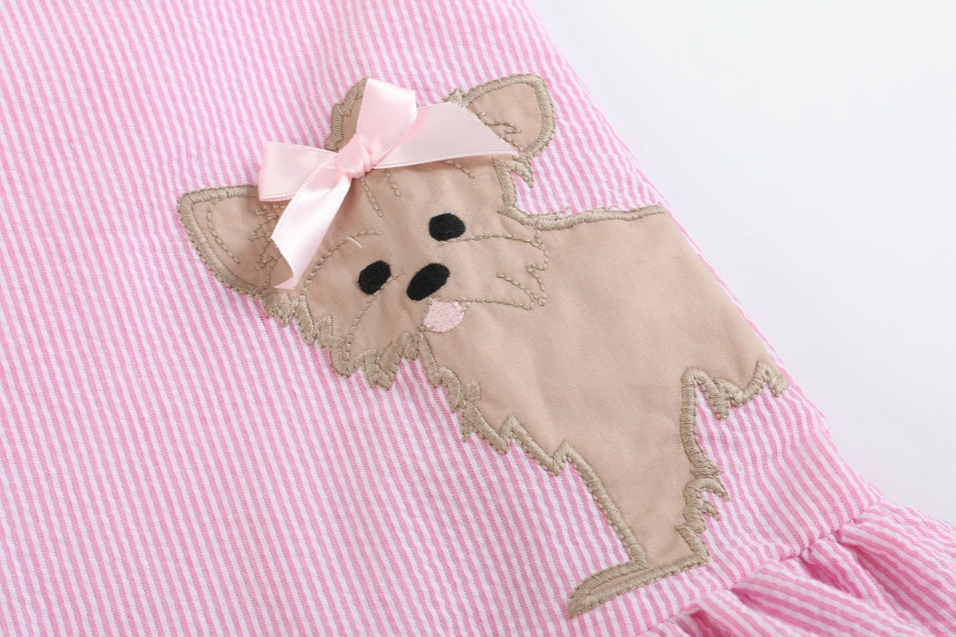 Pink Puppy Ruffle Skirt Dress