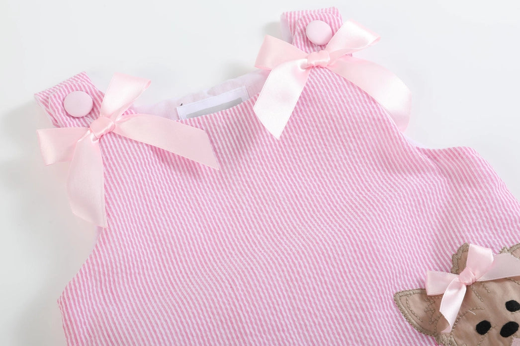 Pink Puppy Ruffle Skirt Dress