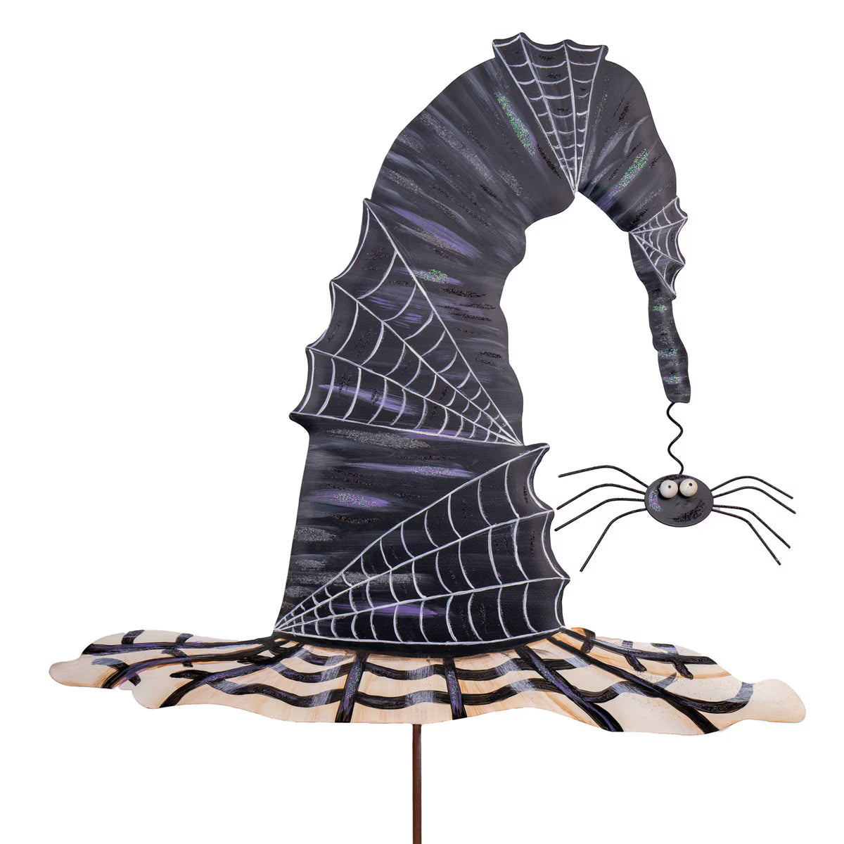 Raggedy Witches Hat with Spider