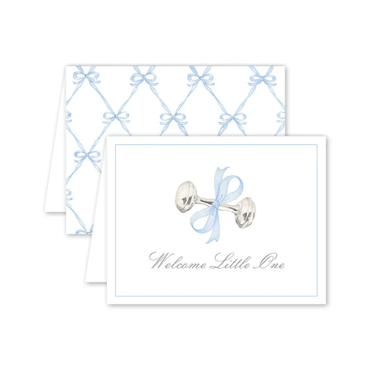Rattle and Bow Card