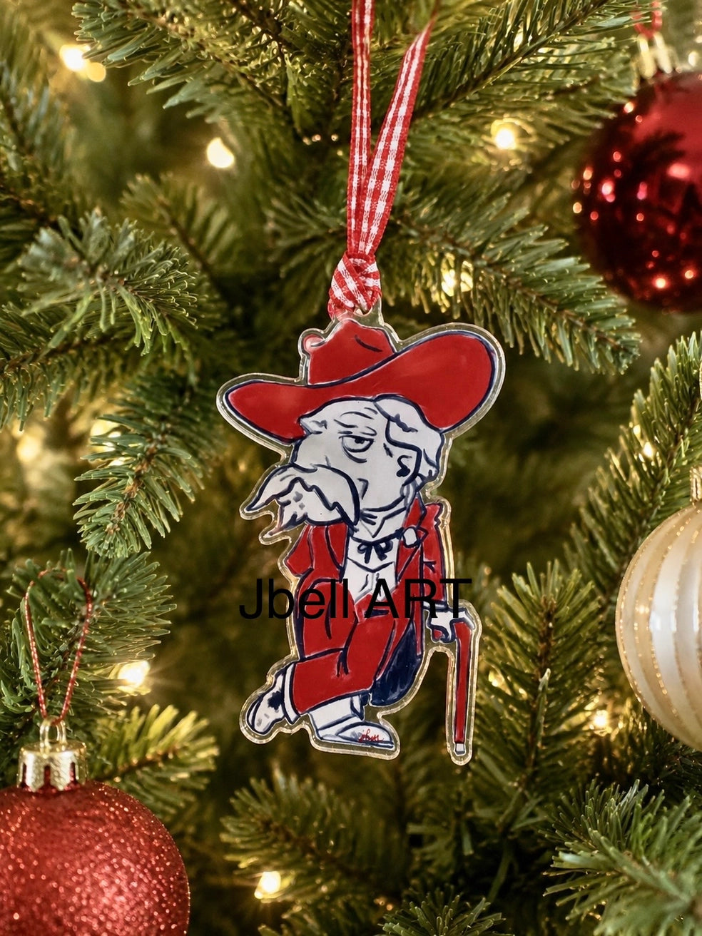 Rebel Acrylic Ornament