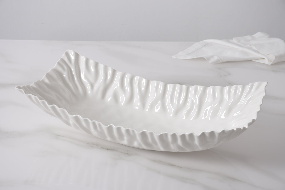 Pampa Bay Mascali Bianca Rectangular Centerpiece
