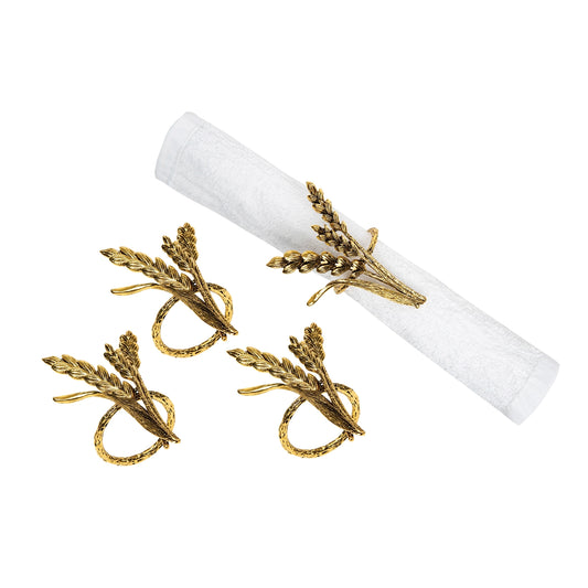 Bronze Wheat Napkin Ring