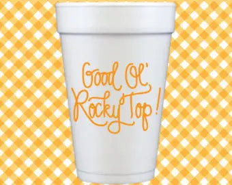 Rocky Top Foam Cups