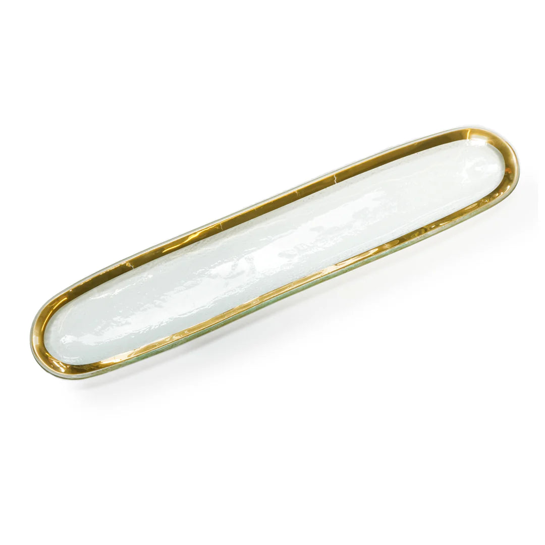 Annieglass Roman Antique Cracker Tray