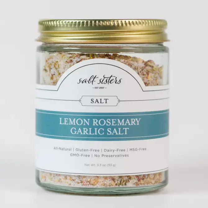 Salt Sisters Lemon Rosemary Garlic Salt