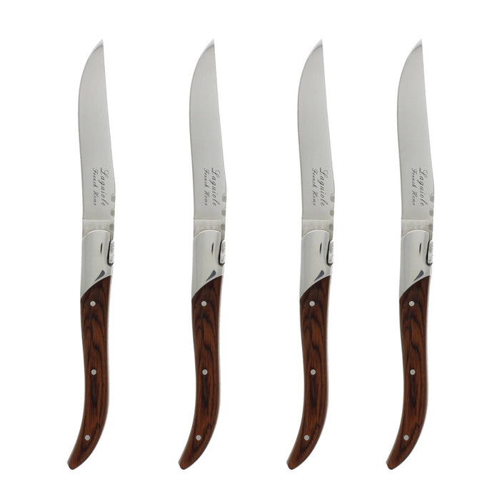 Laguiole Connoisseur Rosewood Steak Knives