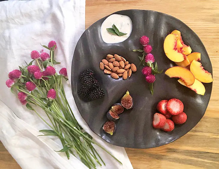 Round Ripple Platter