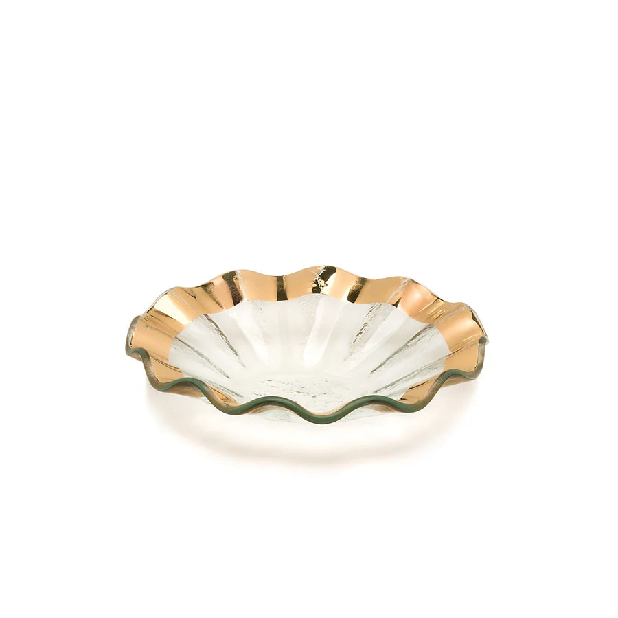 Annieglass Ruffle Bowl