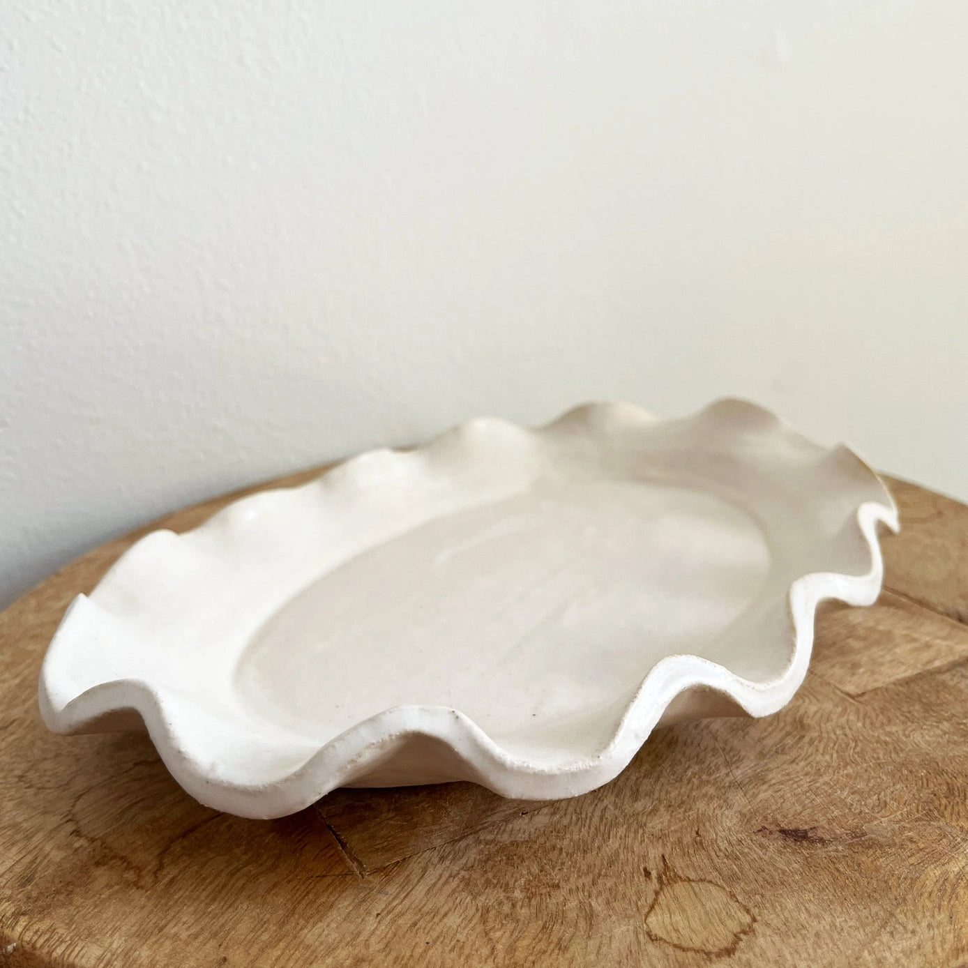 Ruffle Edge Platter