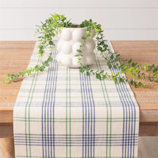 Lakehouse Plaid Table Runner