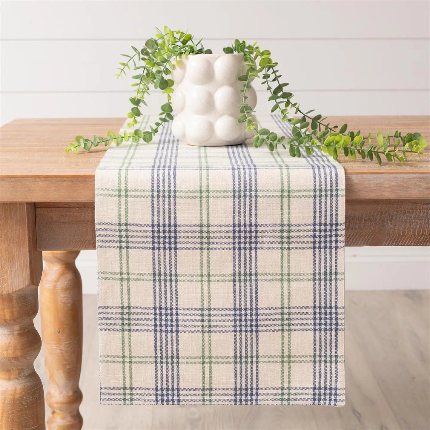 Lakehouse Plaid Table Runner