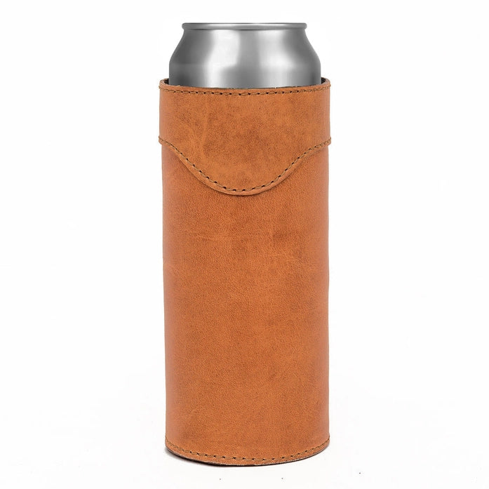 Campaign Leather Slim Can Koozie