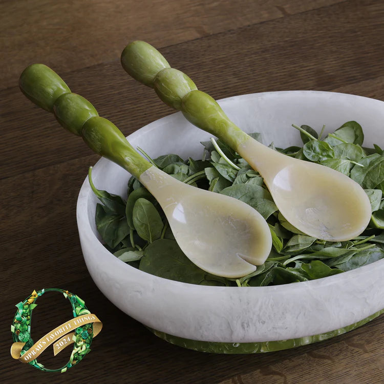 Resin Rio Bubble Salad Servers