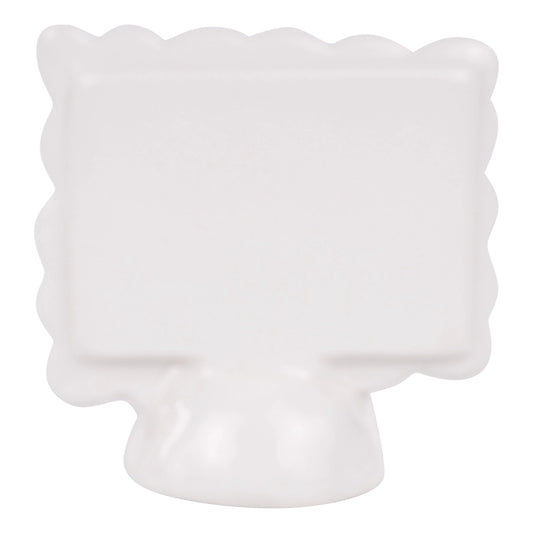 Glory Haus Scalloped Rectangle Sign Charcuterie Topper