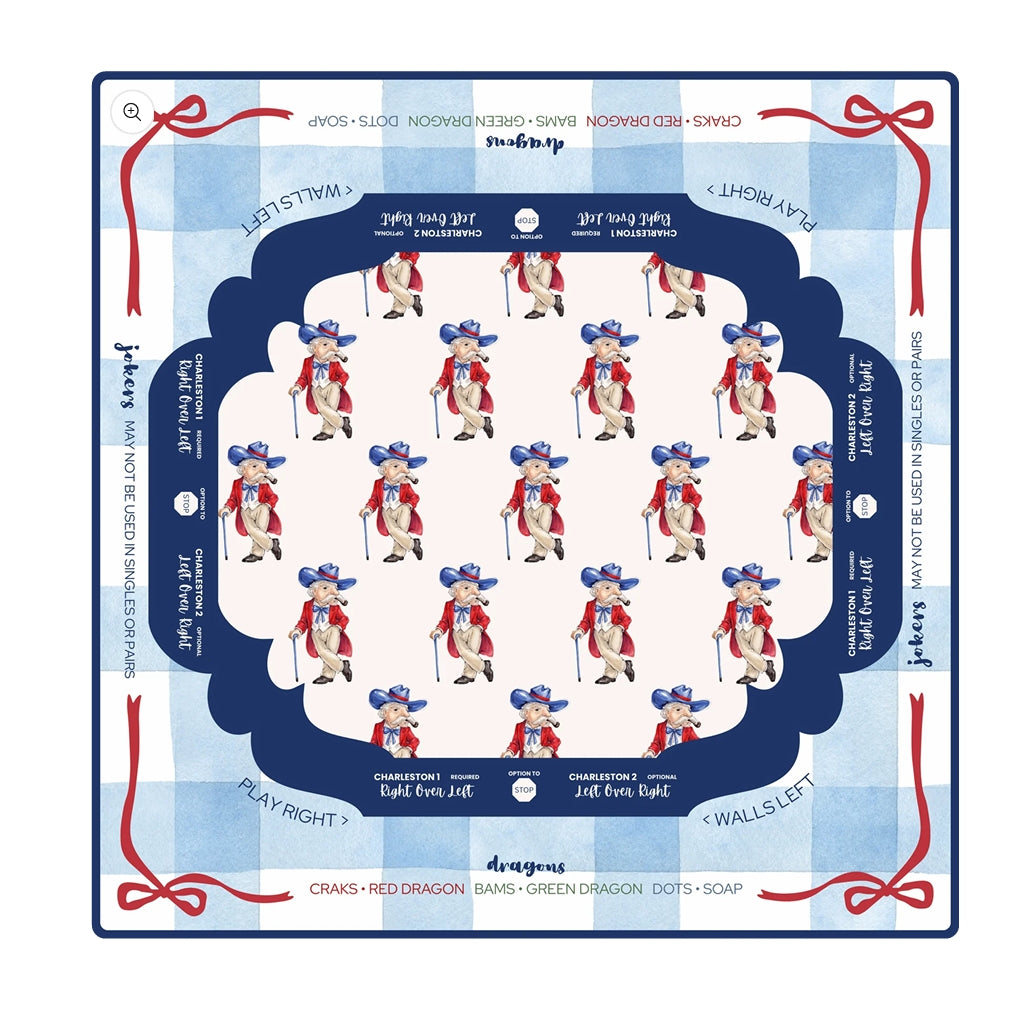 Colonel Reb (Ole Miss)  Mahjong Mat