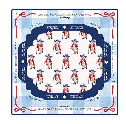 Colonel Reb (Ole Miss)  Mahjong Mat