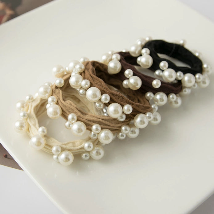 Pearl Hair Tie Set